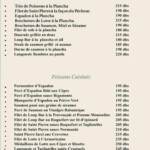 Menu Bistrot du parc Mohammedia June 2023 212309